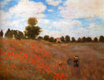 尅勞德 莫奈 Wild Poppies, Near Argenteuil 尅勞德 莫奈 Wild Poppies, Near Argenteuil